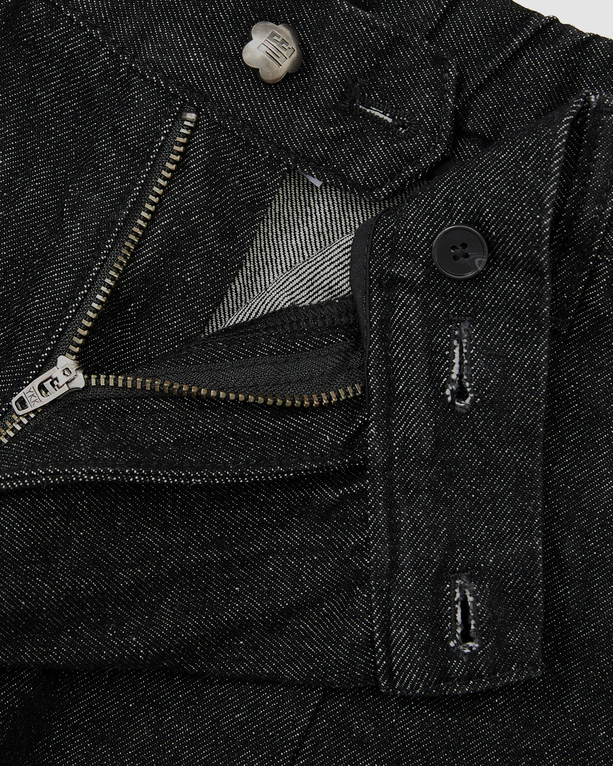 BLACK HANBOK DENIM PANTS - Image 13