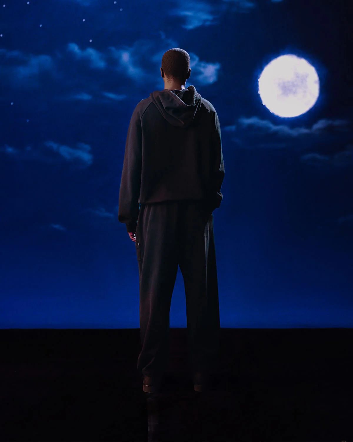 FADE BLACK WRAP SWEATBAJI - Image 5