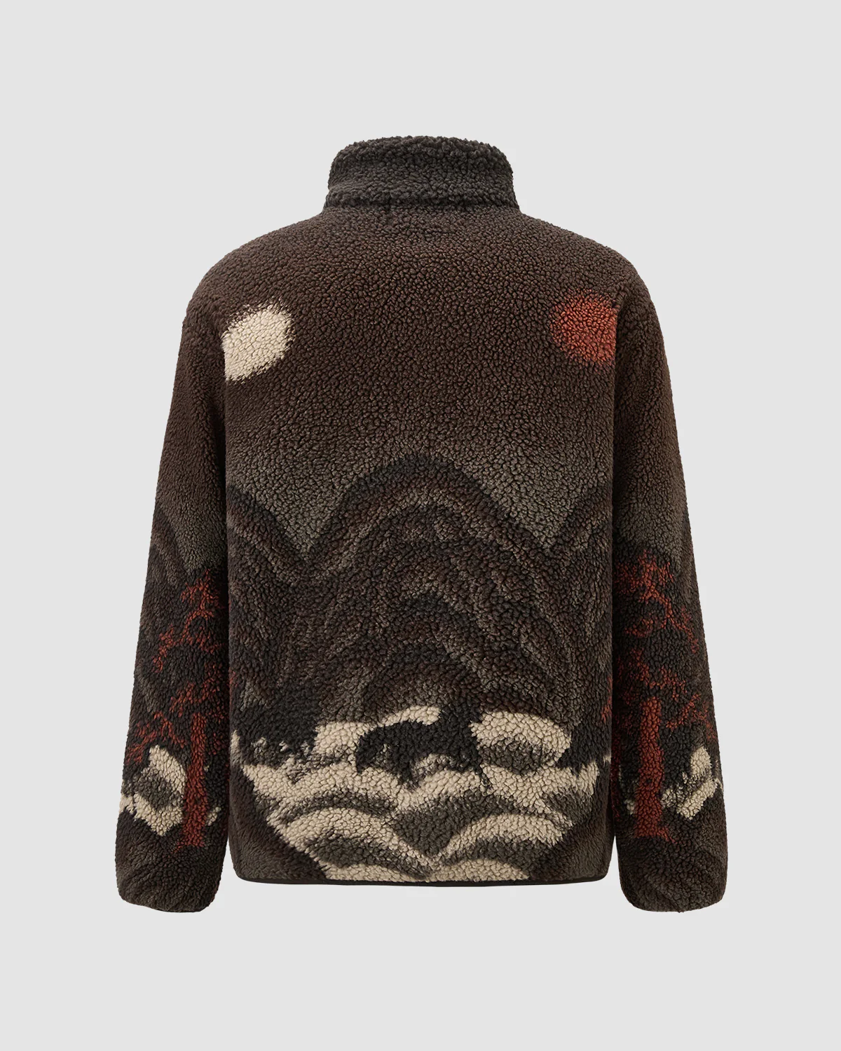 CHARCOAL FIVE PEAKS FLEECE - Image 3