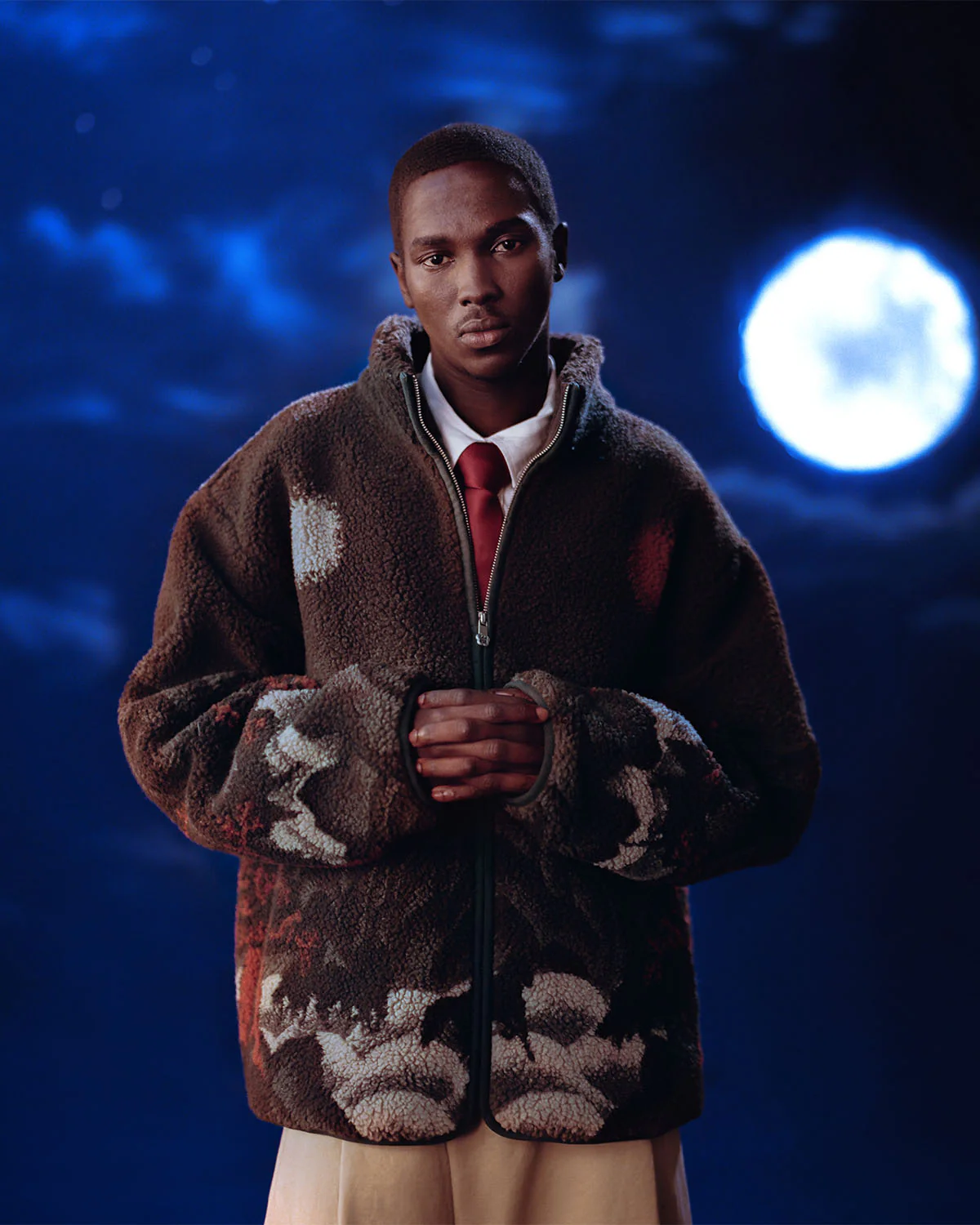 CHARCOAL FIVE PEAKS FLEECE - Image 5