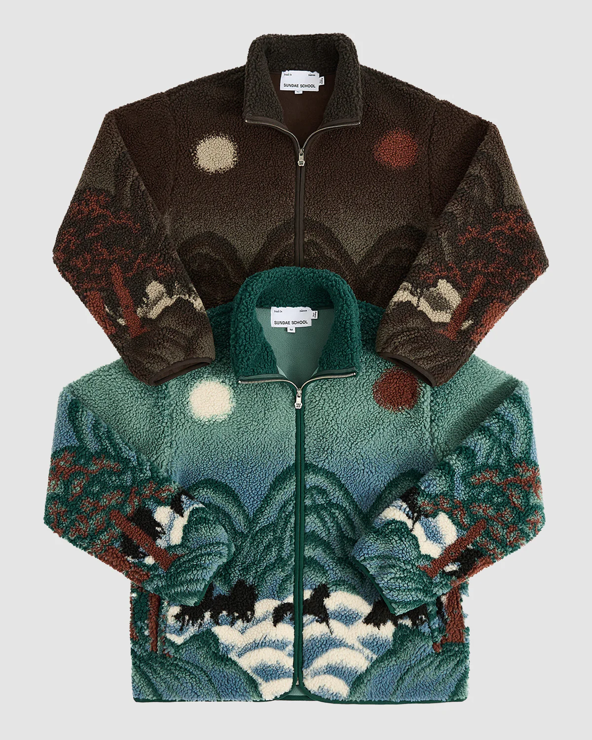 TEAL FIVE PEAKS FLEECE - Image 10