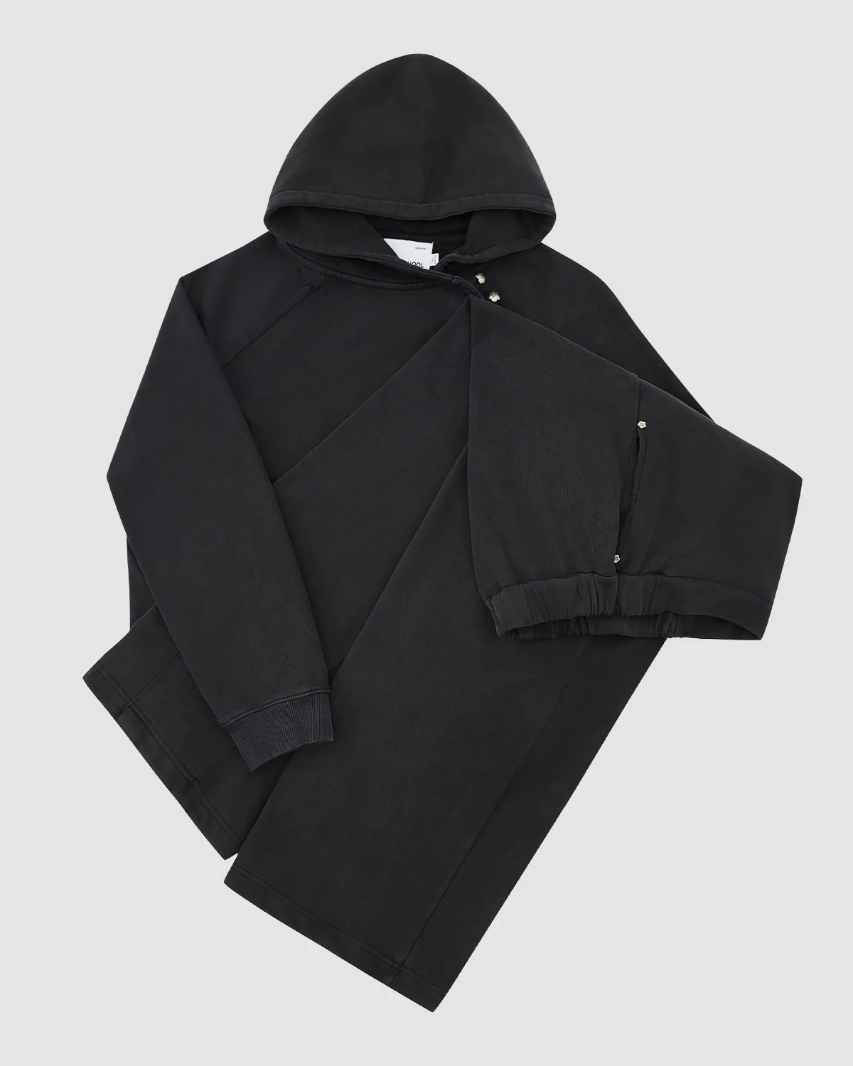 FADE BLACK HANBOK HOODIE - Image 9