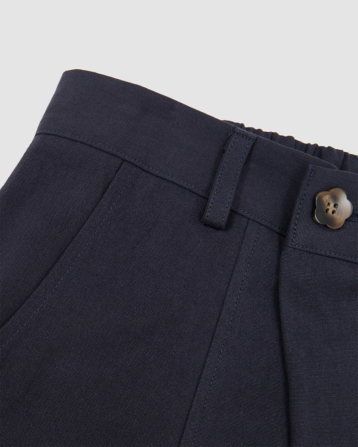 NAVY HANBOK BALLOON PANTS - Image 7