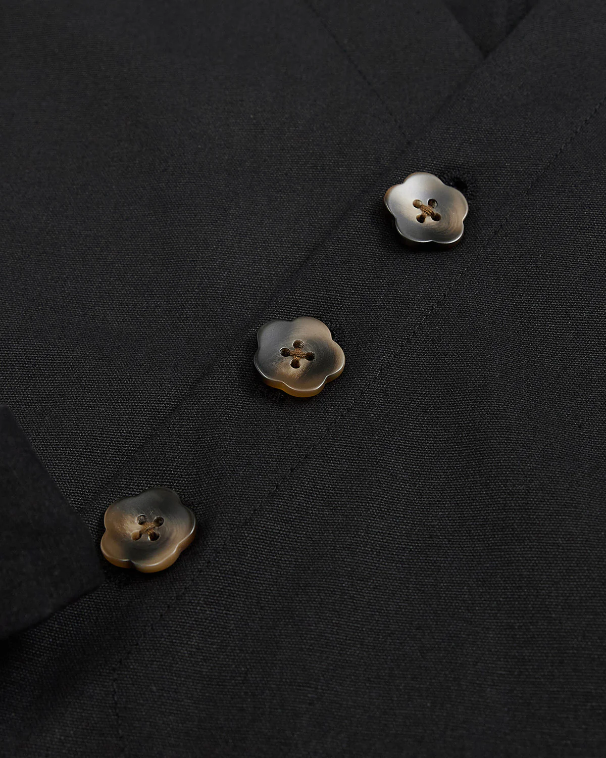 BLACK HANBOK TIE BLAZER - Image 7