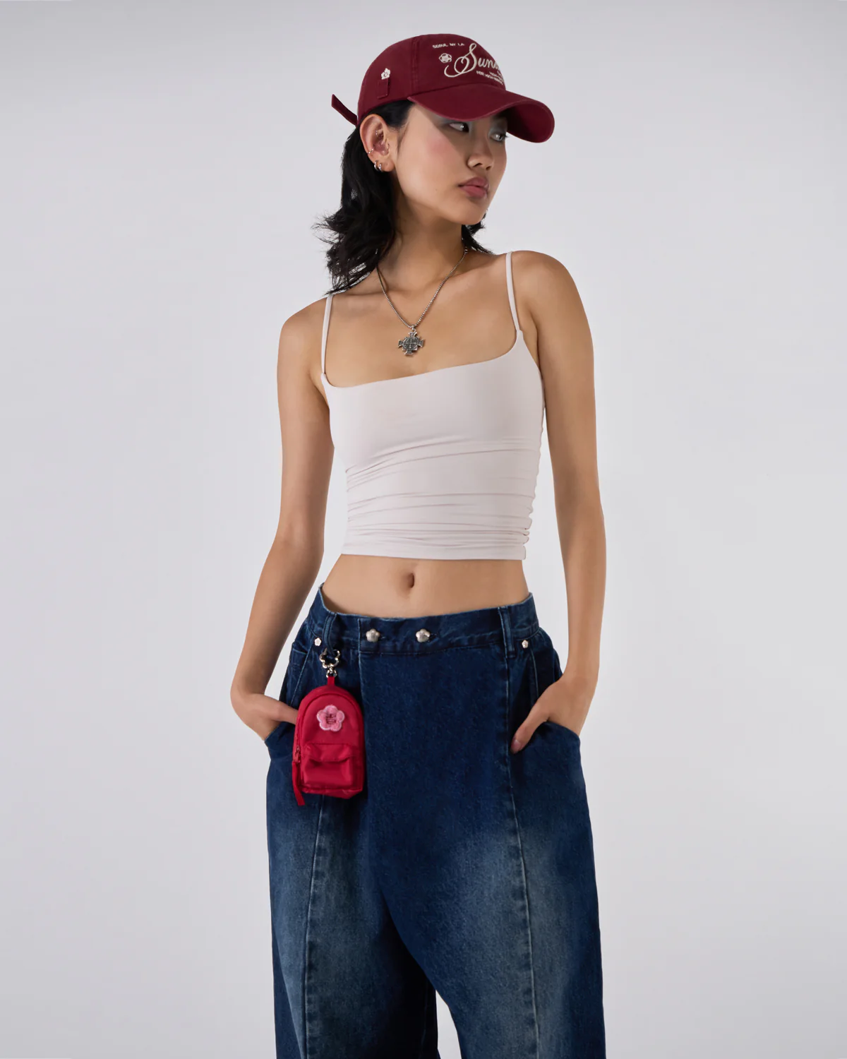 INDIGO FADE HANBOK DENIM PANTS - Image 10