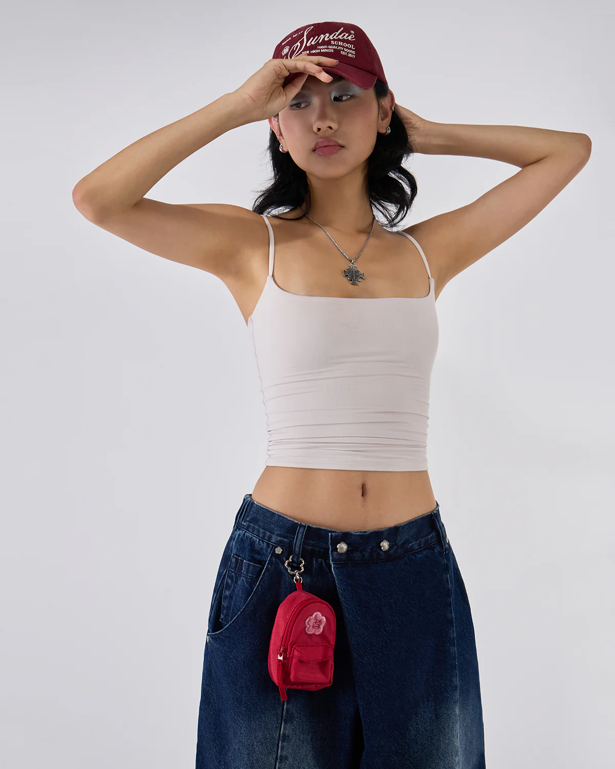 INDIGO FADE HANBOK DENIM PANTS - Image 11