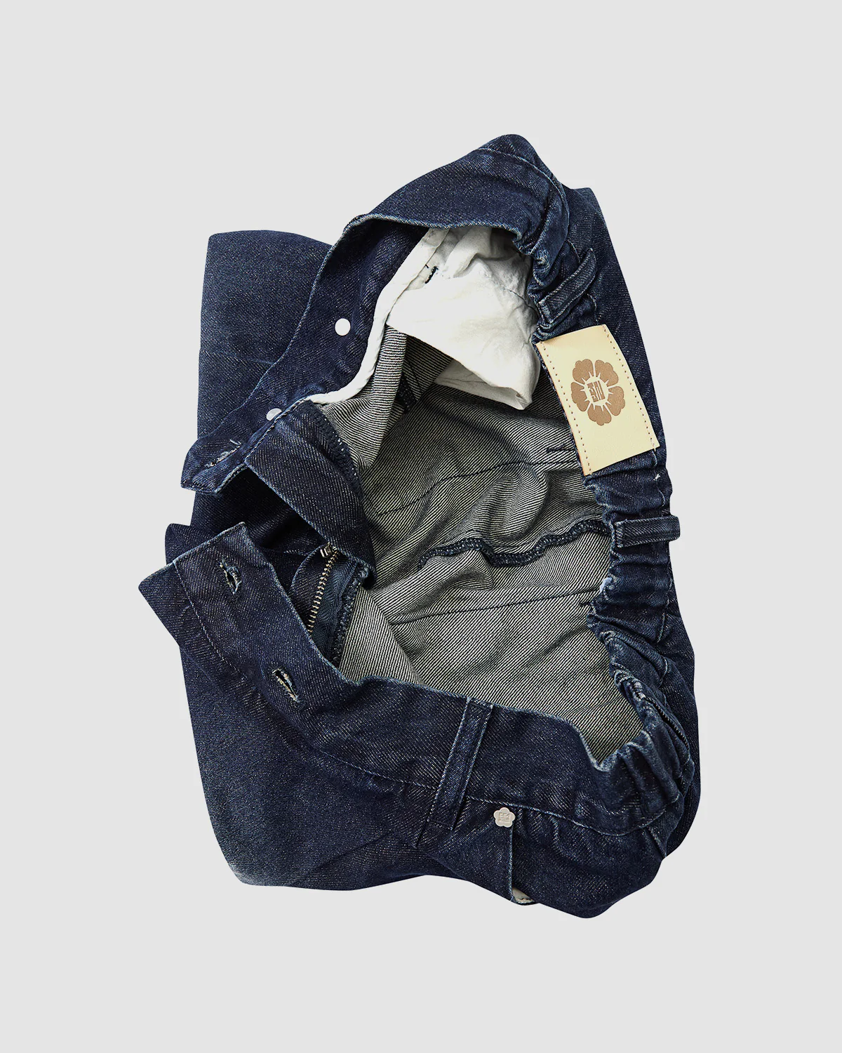 INDIGO FADE HANBOK DENIM PANTS - Image 18