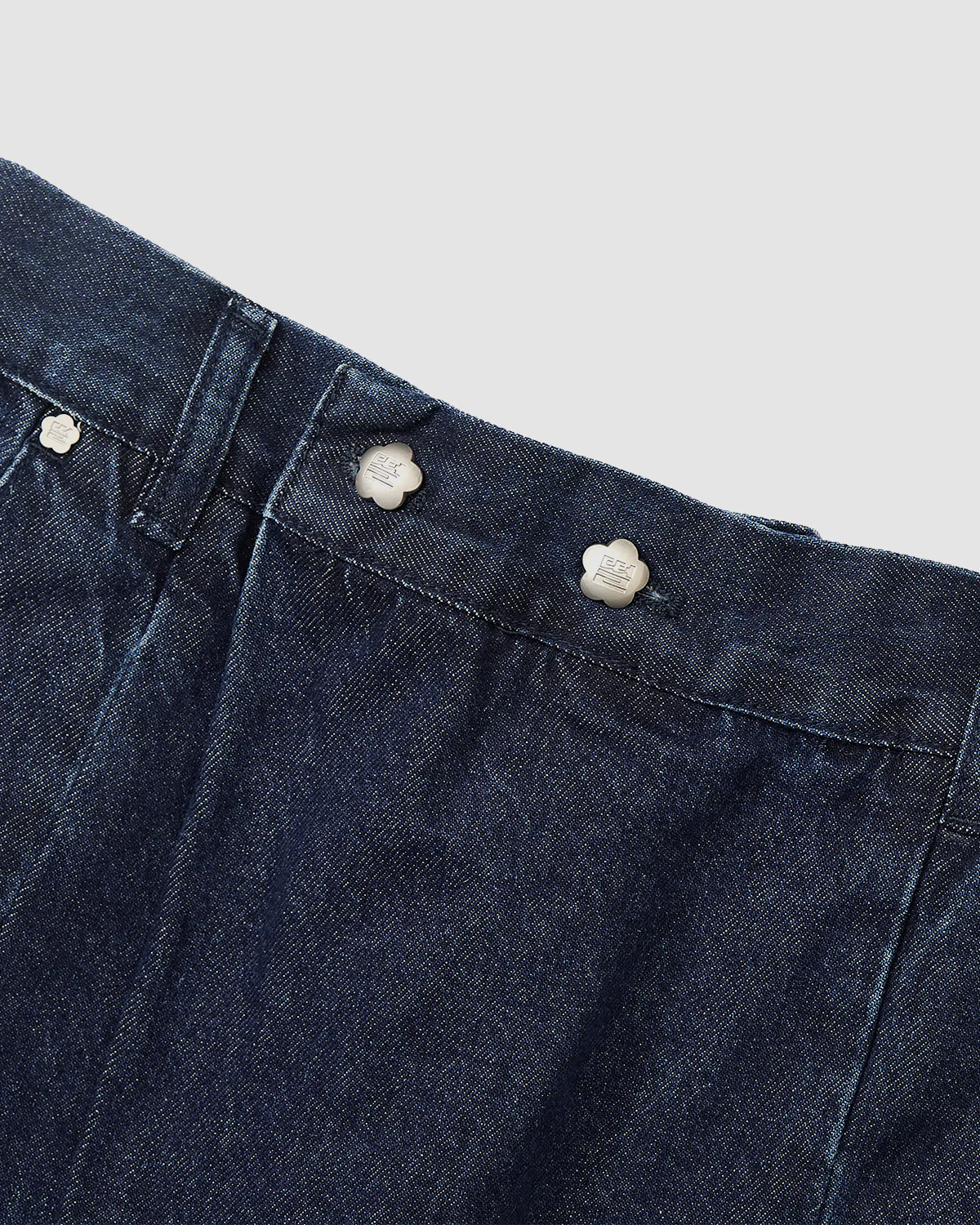 INDIGO FADE HANBOK DENIM PANTS - Image 6