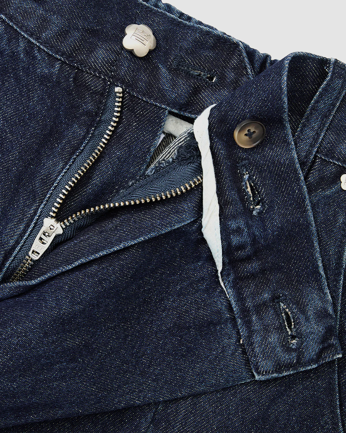 INDIGO FADE HANBOK DENIM PANTS - Image 7