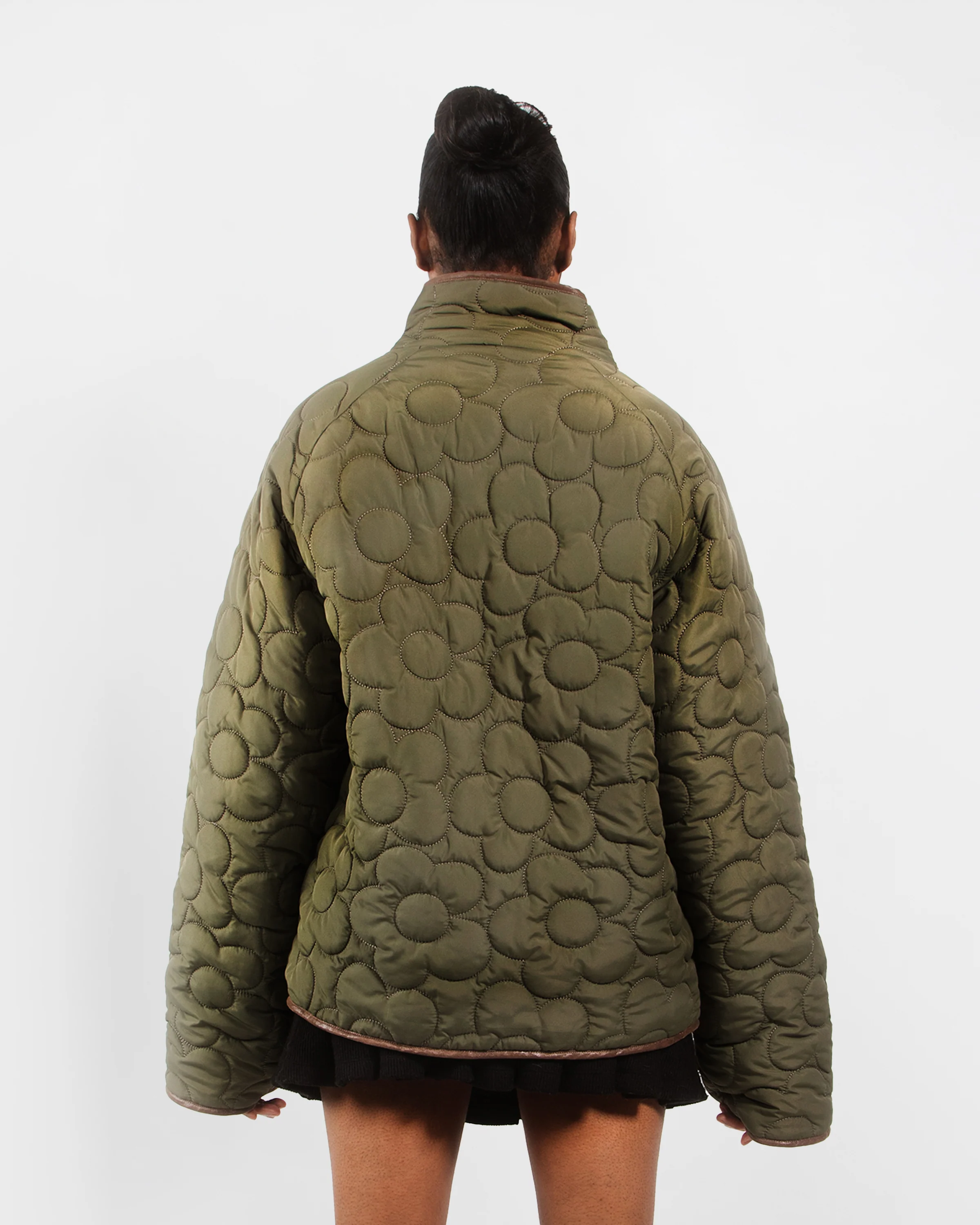 REVERSIBLE FLOWER QUILTED JEOGORI FLEECE - Image 12