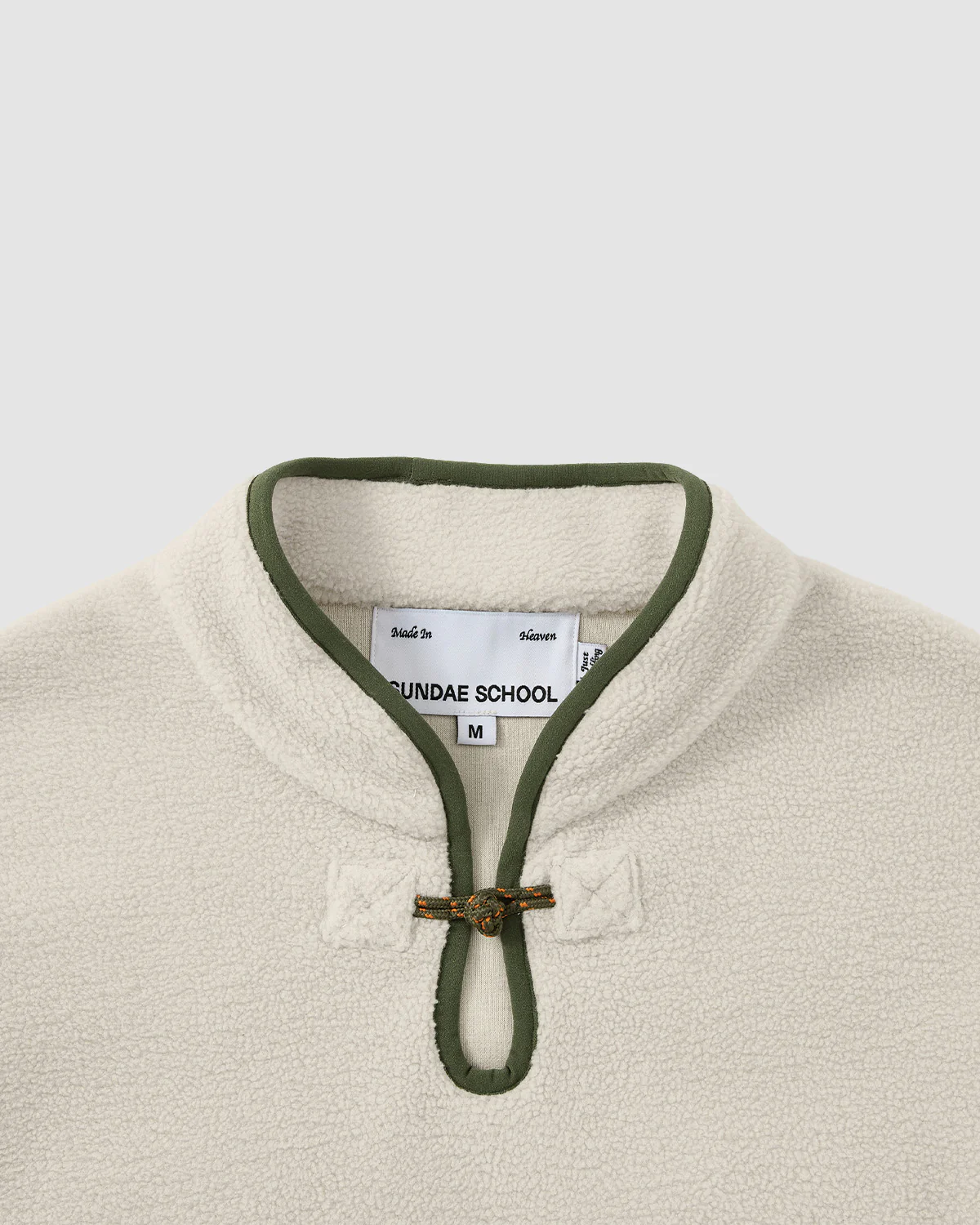 TAUPE TEARDROP KNOT FLEECE - Image 10
